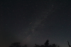 天の川とペルセウス流星群　その1