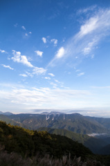 鳥形山鉱山の朝2