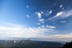 鳥形山鉱山の朝3