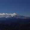 富士山と丹沢山塊