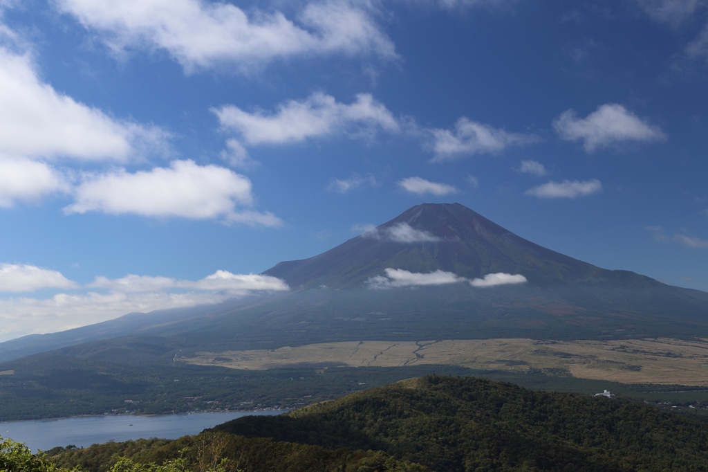 石割山山頂からの富士山