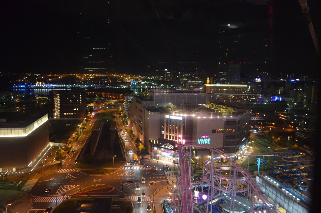 空から見た横浜