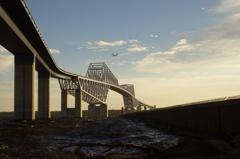 Sunset&Tokyo Gate Bridge 01