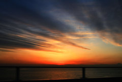 木更津の夕焼け