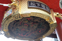大灯篭の龍