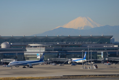 富士とターミナル