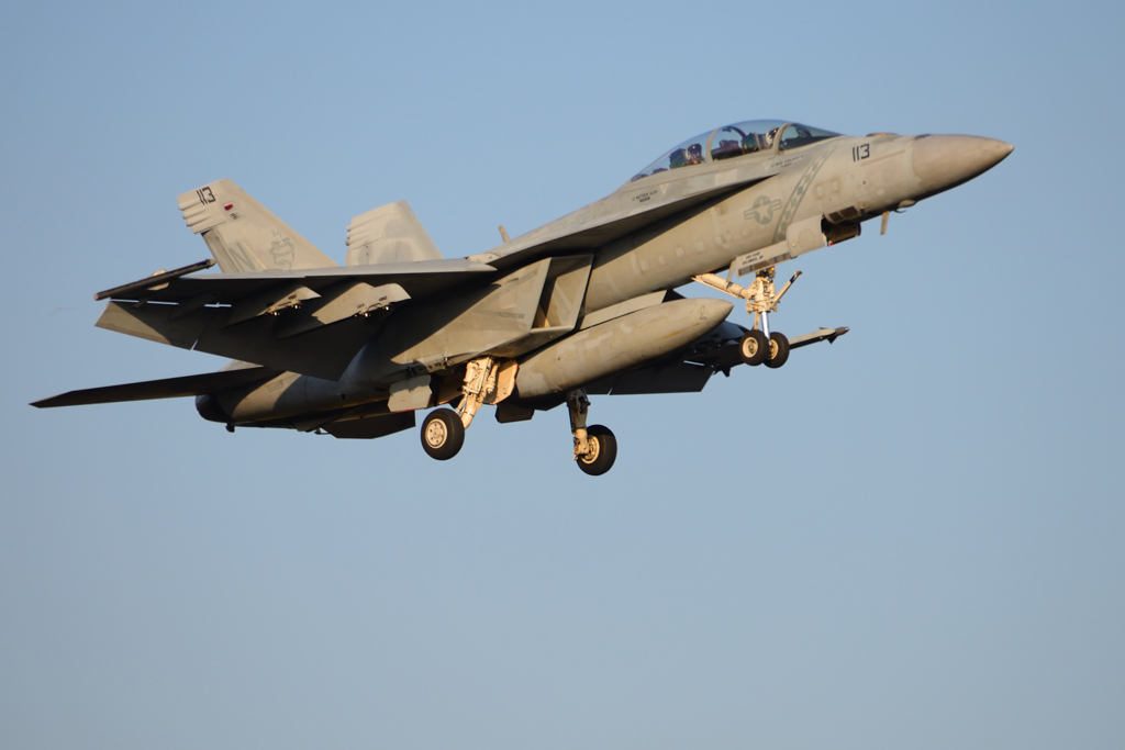 F/A-18　Landing posture