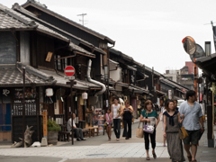 城下町の午後