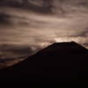 夜明けの富士