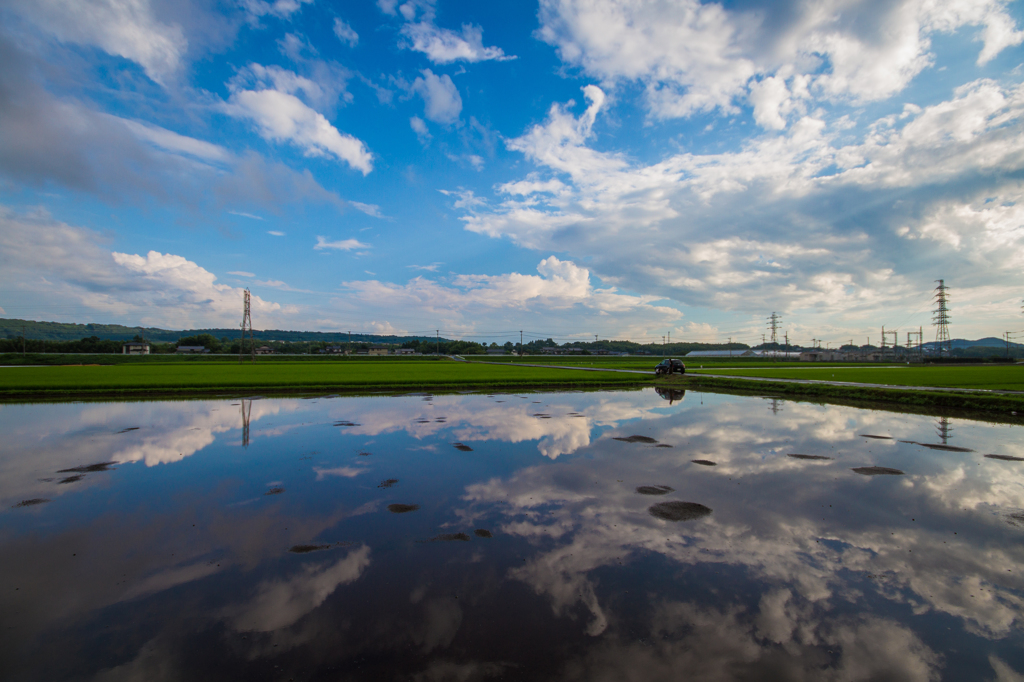 雨上がりの空