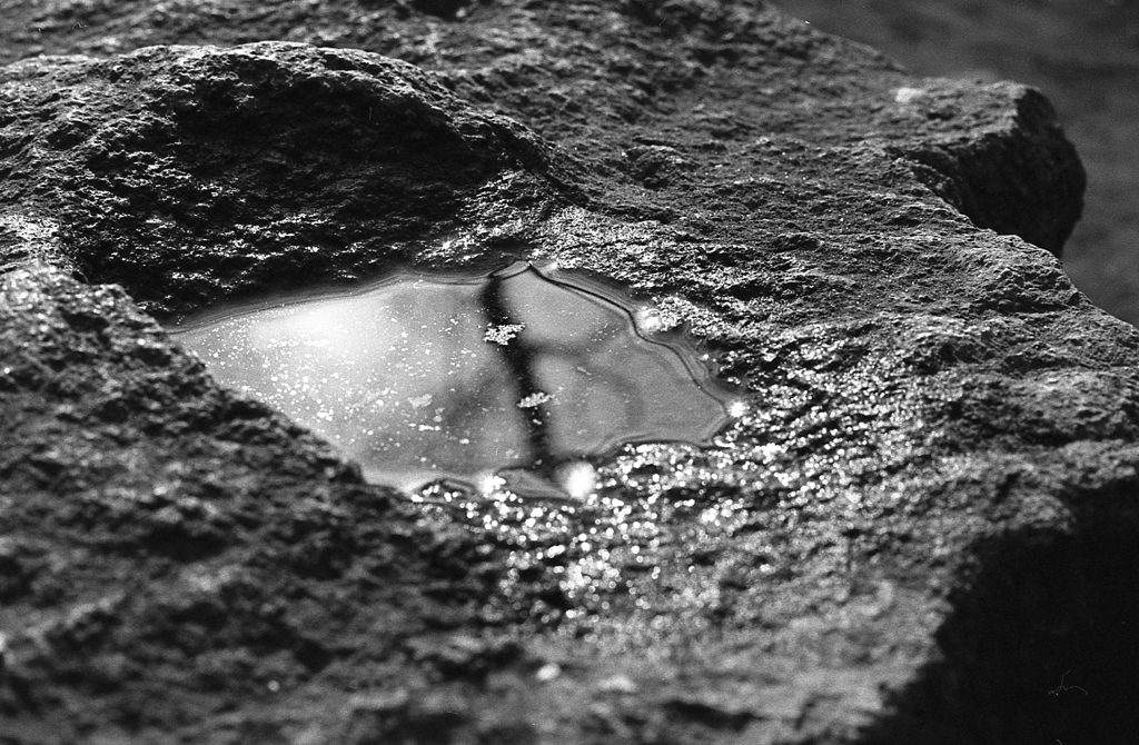 water on the stab