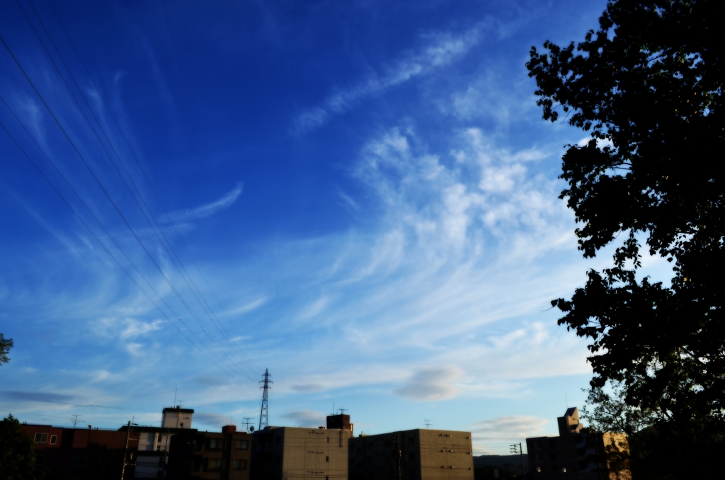 変な雲