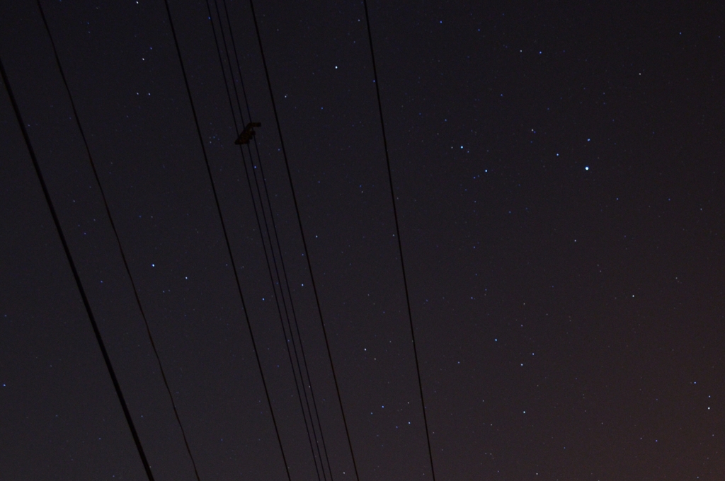 満点の星空