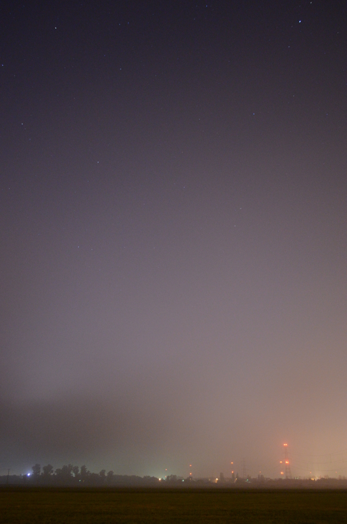 石狩の星空