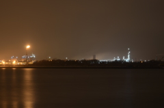 苫小牧　工場夜景