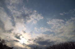 今日の空