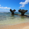 テーヌ浜：ハートロック
