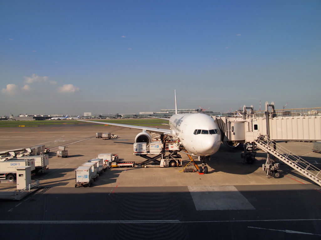 羽田空港快晴