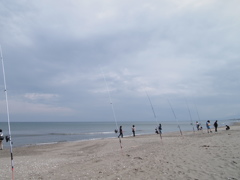 オホーツク海を眺めながら