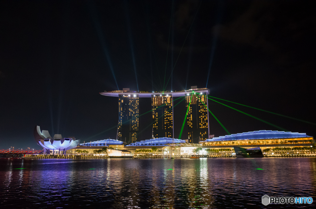 Marina Bay Sands Light up Show