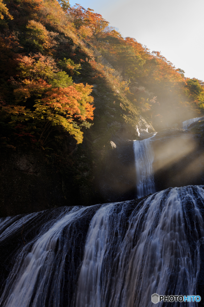 袋田の滝紅葉＠2015-2