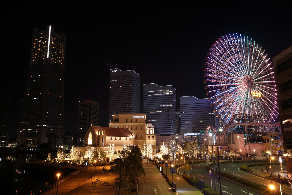 お正月の横浜散策　夜編8