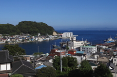 浦賀湾をのぞむ