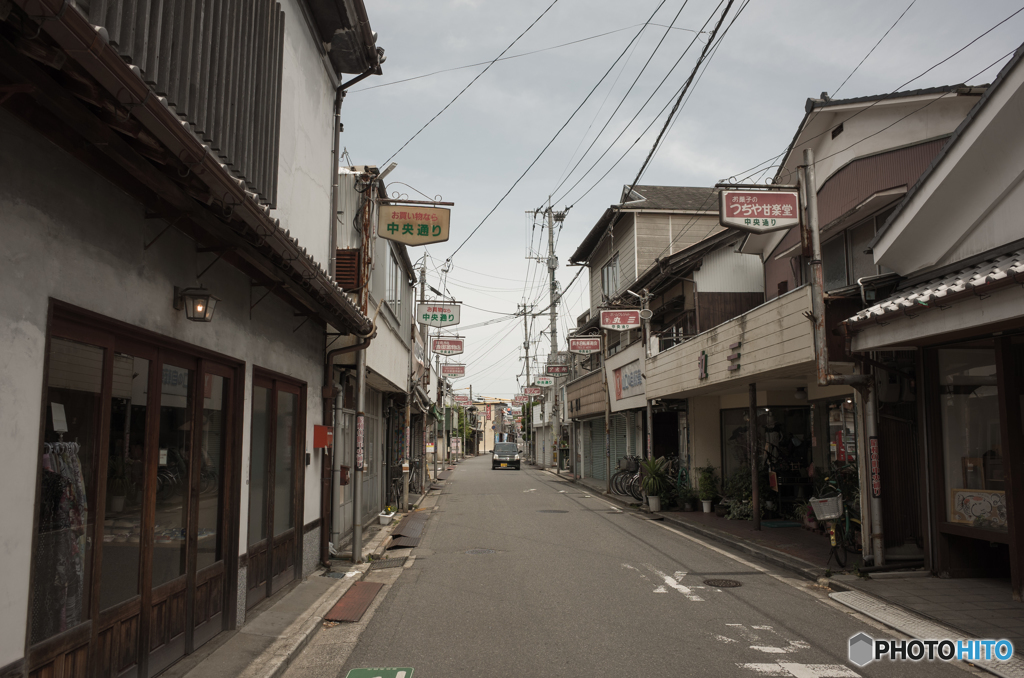 静かな町並み