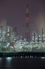 工場夜景