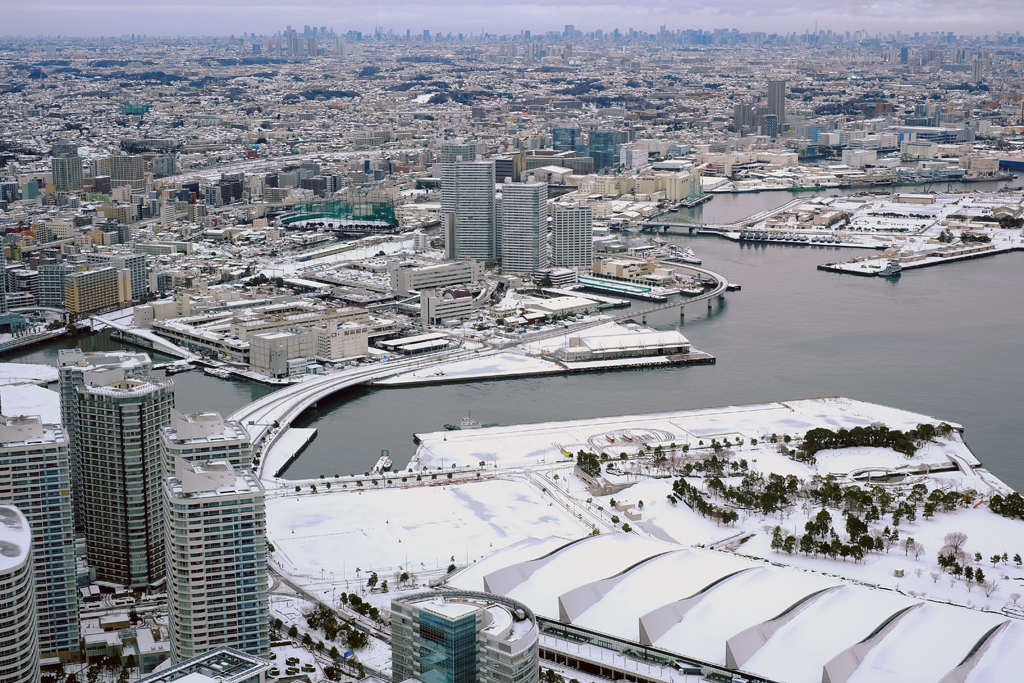 雪景色を空から見てみよう2