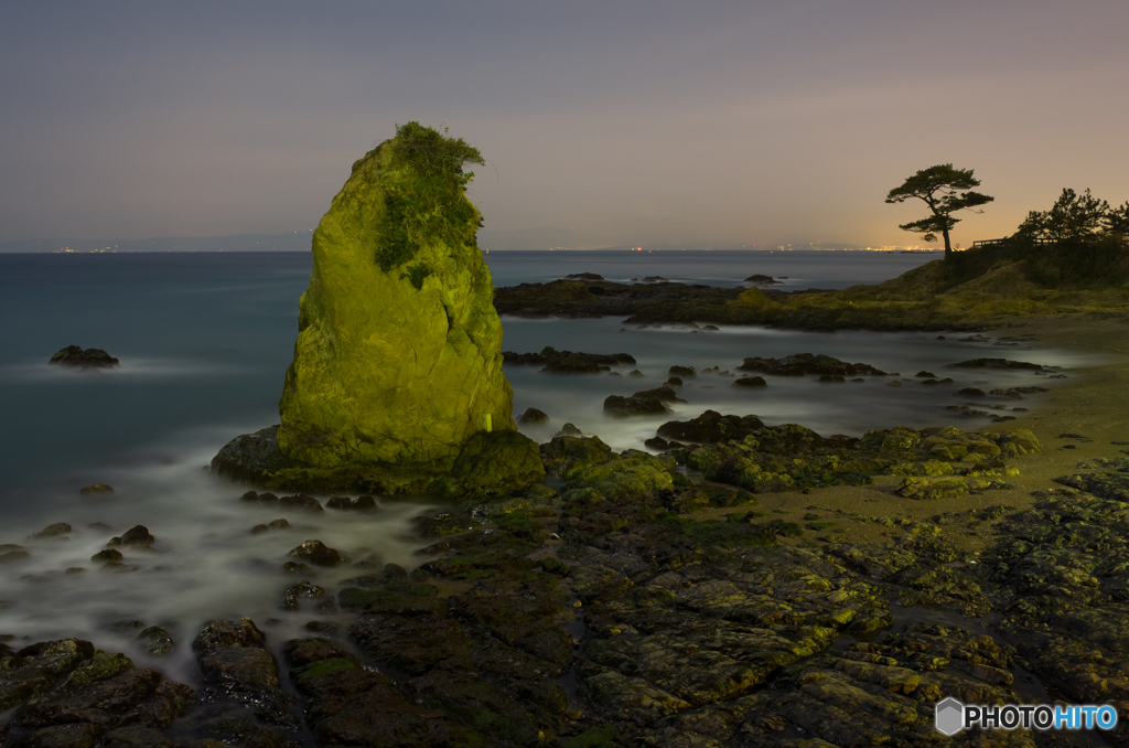 2016年2月19日深夜の立石公園夜景  #2