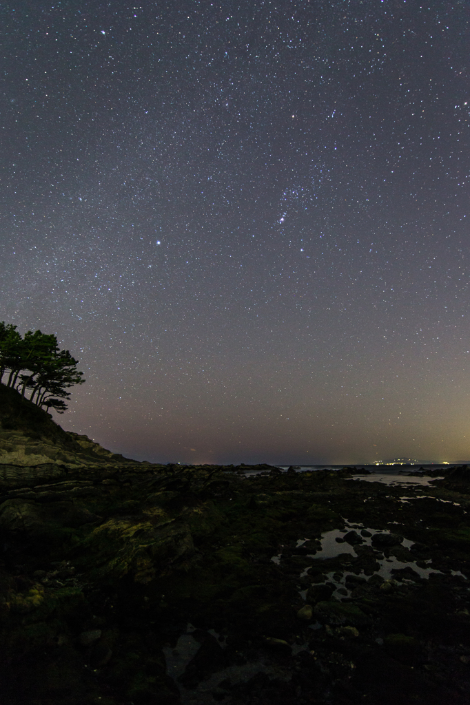 荒崎の星空