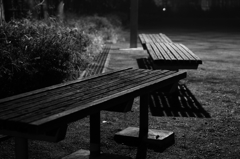 深夜の公園