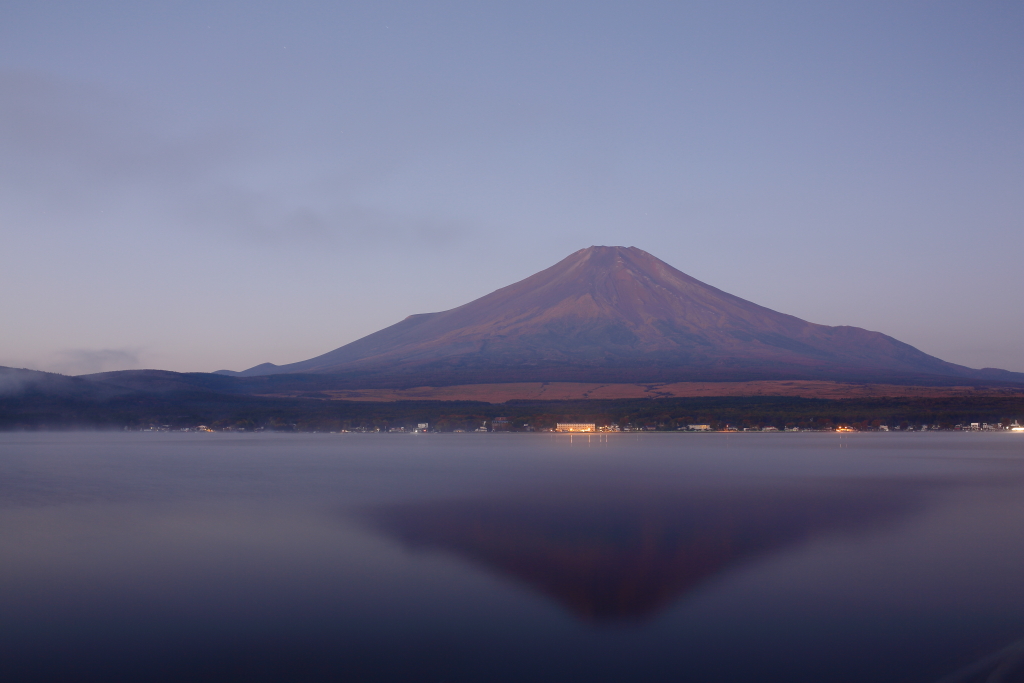 20131028早朝の富士山