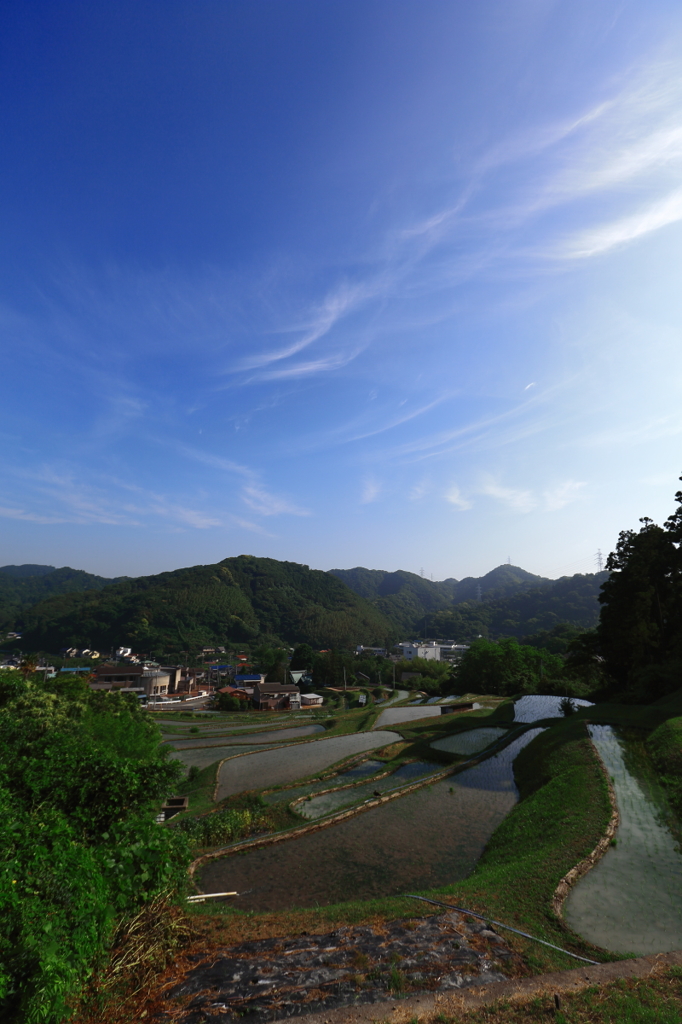 棚田のある風景2
