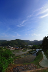 棚田のある風景2