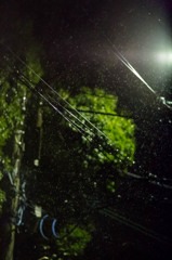 雨降りの夜