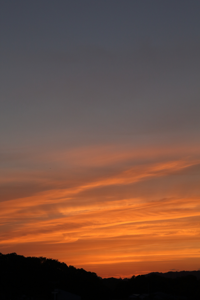 2014.6.14の夕焼け