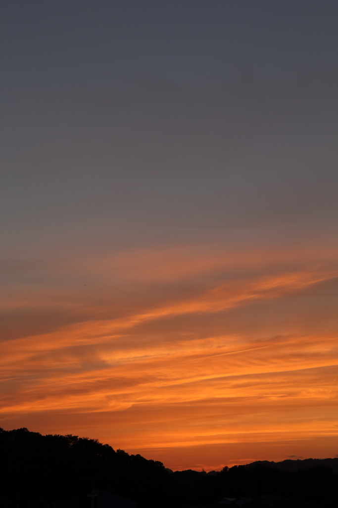 2014.6.14の夕焼け