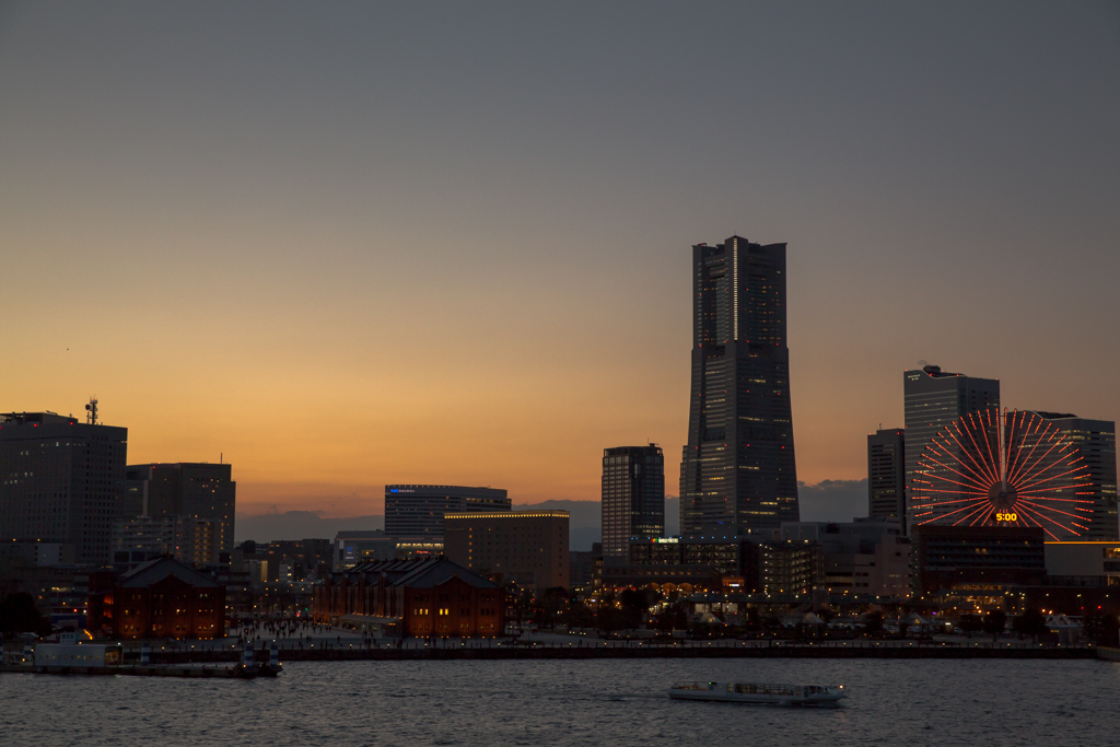 お正月の横浜散策　夕方編4