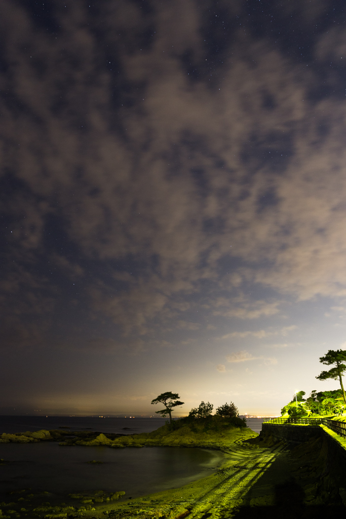立石公園の夜景
