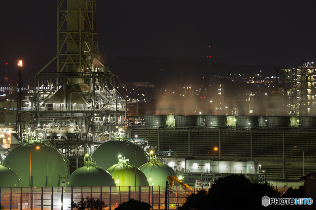 JX根岸製油所夜景 #1