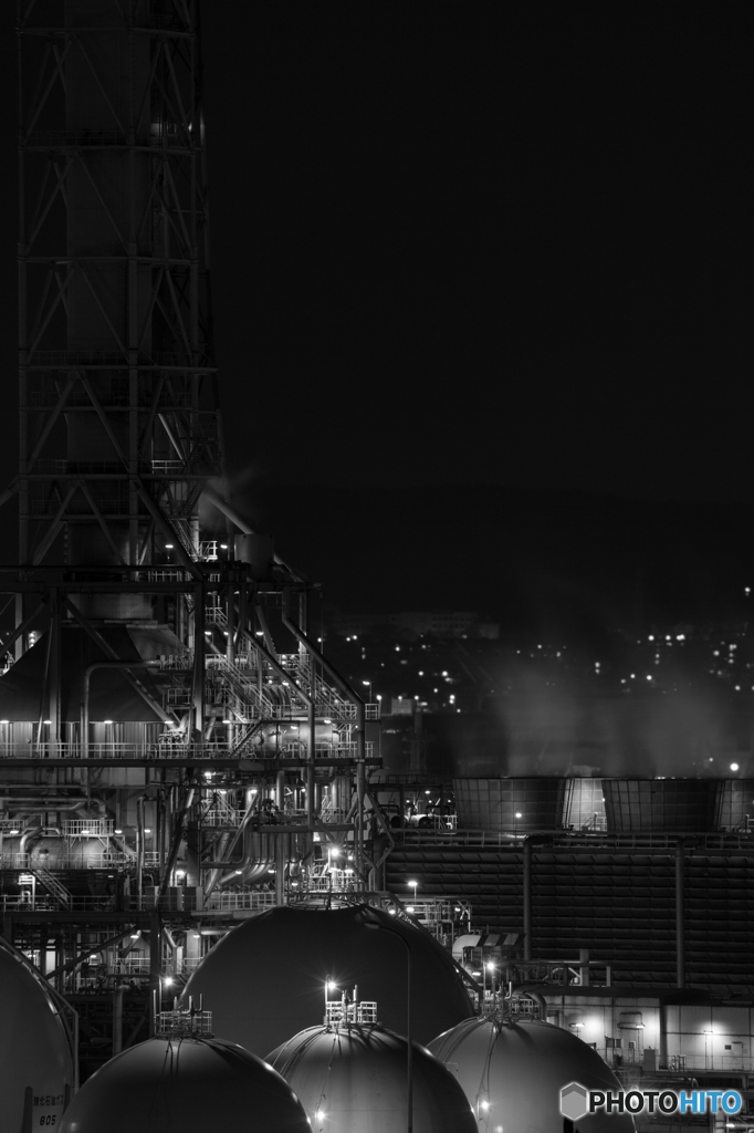 JX根岸製油所夜景 #4