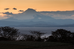2015年富士山夕景始め 2
