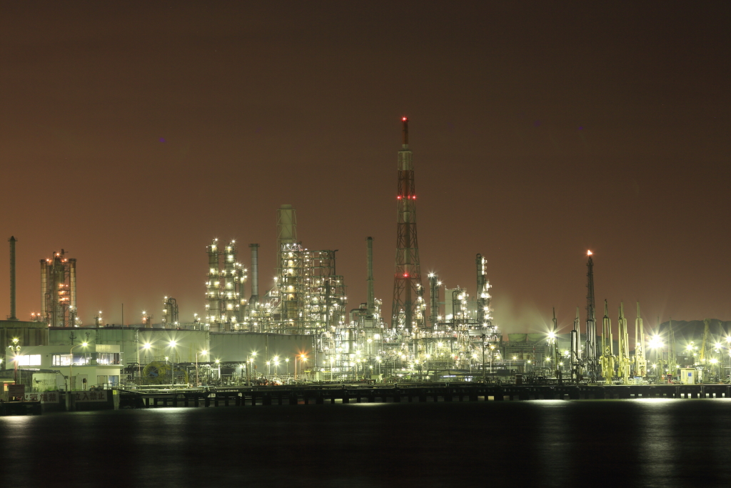 工場夜景