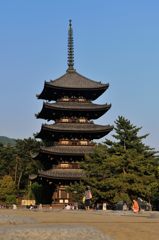 奈良市の五重塔