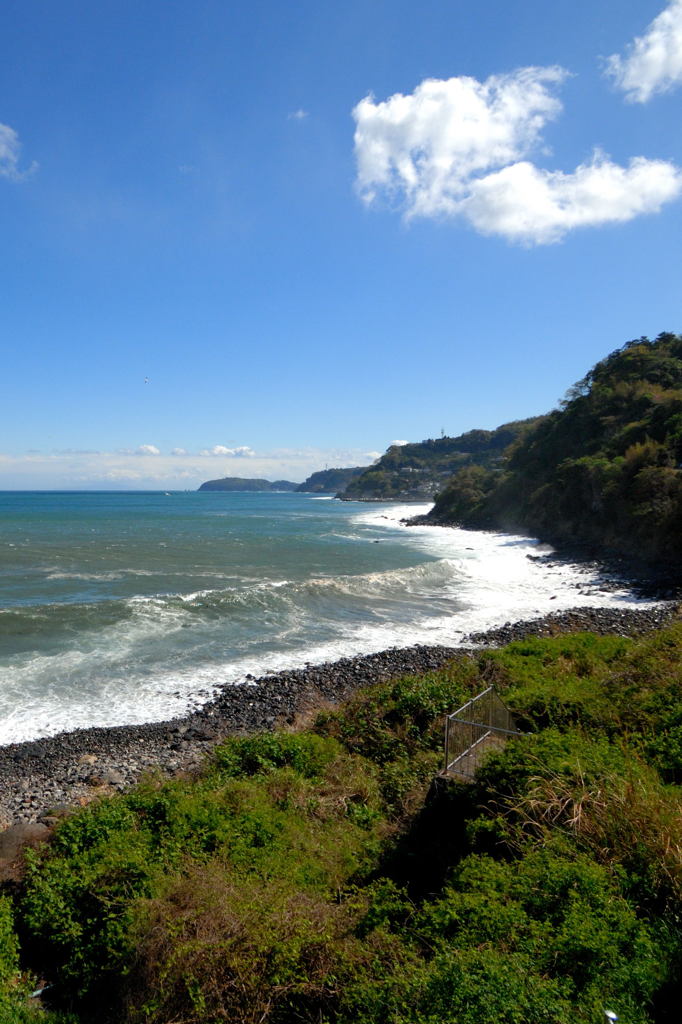 海岸を行く