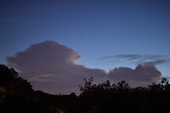 星の下の雲