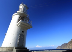 戸田御浜岬灯台－富士