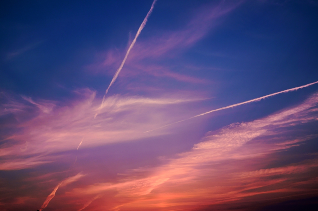 大空の交差点